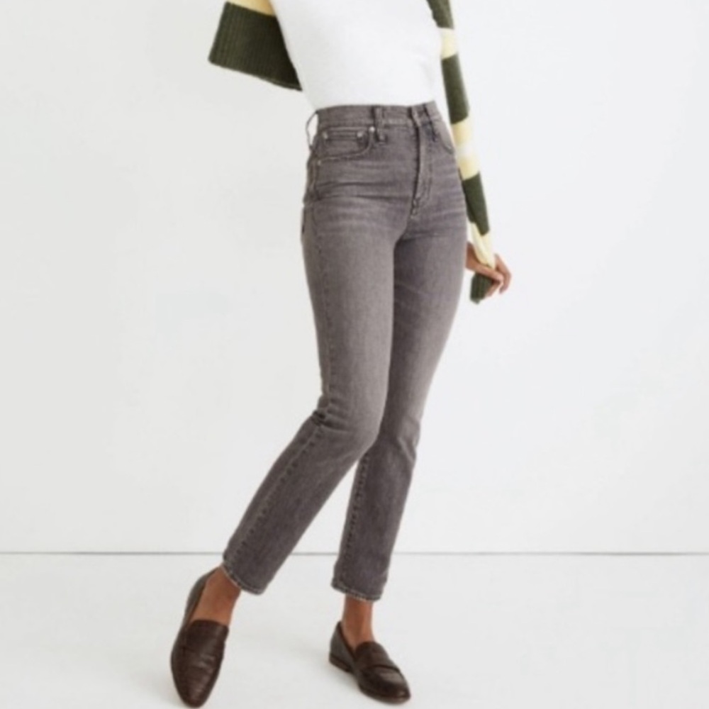 Madewell Gray Women Jeans